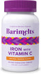 Barimelts Iron with Vitamin C, 90 Fast-Dissolving Tablets (1-Month Supply), Sugar-Free Bariatric Iron Supplement for Women, Natural Orange Flavor...