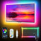 Daymeet TV LED Lights Strip, Music Sync LED TV Backlight for 65-85in TV, 16.4FT TV Lights Bluetooth APP Remote Control, USB TV Lights Behind RGB C...