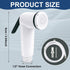 On/off Standard Trigger Sprayer Handle Plastic Bidet Spray Head with 1/2" Connecting Hose Bidet Attachments for RV Water Outlets, White...