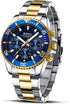 BIDEN Mens Watches Chronograph Stainless Steel Waterproof Date Analog Quartz Watch Business Wrist Watches for Men...