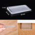 4 Pcs Rubbery Clear Table Shims, Level Wedge for Home Improvement, Table Shims, Bed Shims, Toilet Shims, Hot Tub Restaurant Appliance Shims, Home ...