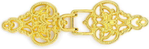 Dritz Filigree Hook and Eye Closure, 1 Set, Gold...