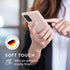 kwmobile Case Compatible with Samsung Galaxy S20 FE Case - Soft Slim Protective TPU Silicone Cover - Coconut Swirl...