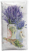 Mary Lake-Thompson Herb Jar with Lavender Flour Sack Dish Towel...
