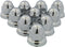 Roadpro RP-33SS10 33mm Stainless Steel Flanged Lug Nut Cover, (Pack of 10)...