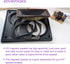 DMiotech 1W 8 Ohm 18mm Diameter Mini DIY Magnetic Speaker Internal Replacement Loudspeaker with Wire for Mobile Phone Black...