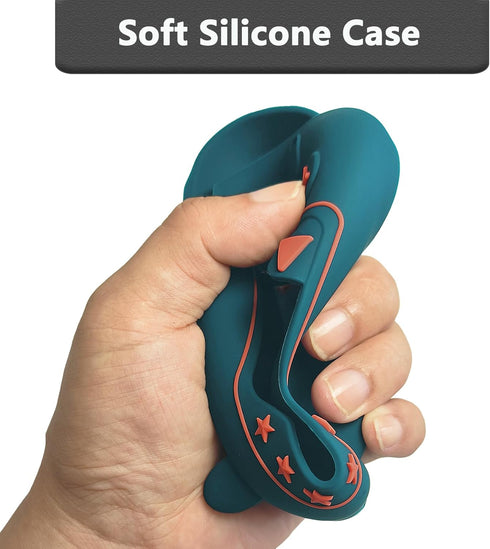 Silicone Cover Case for JBL Clip 5 Ultra Portable Bluetooth Speaker, Protective Skin Accessories for JBL Clip 5 Pro Sound Bluetooth Speaker Stand ...