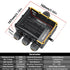 IP68 Waterproof Junction Box, 4-Way Outdoor Cable Connectors with 4 Cable M25 Gland Wire Connector Electrical Junction Box for 4-14 mm Diameter Ca...