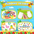 Summer Cutouts 77 Pcs Summer Beach Cut Outs Bulletin Board Summer Decorations for Classroom Cut-Outs with 160 Glue Points for School Summer Theme ...