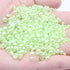 Dowarm 1000 Pieces Flatback Half Pearls, Flat Backed Round Half Pearls Beads for Crafts Jewelry, Mixed Size 4mm 6mm 8mm 10mm 12mm 14mm (Light Gree...