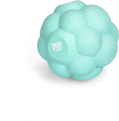 Good Scout Tumbler Ball Dog Fetch Toy, Indoor and Outdoor Rubber Dog Toy for Medium and Large Dogs...