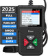 2025 Ver. EDIAG OBD2 Scanner YA-101 Auto Code Reader for Check Engine Light,O2 Sensor,EVAP Test,On-Board Monitor Test,Smog Check,OBD2 Diagnostic S...