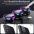(2 Set for Samsung Galaxy A55 5G Camera Lens Protector, Scratch-Resistant HD Clarity Ultra-Thin 9H Tempered Glass with Aluminum Edging, Individual...