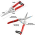 Pruning Shears with Stainless SK5 Steel Blades+Straight Tip Gardening Shears Garden Shears Garden Clippers Florist Scissors Hand Pruners Garden To...