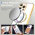 Misscase iPhone 13 Pro MagSafe Case with Camera Protector, Clear Magnetic Anti-Scratch Cover - Gold......