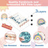 34 PCS Boho Rainbow Classroom Bulletin Board Set Inspiration Classroom Decor for Teachers Growth Mindset Posters Positive Motivational Cutouts for...