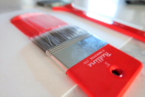 Princeton Redline Paintbrush, Size 3 inch, Red...