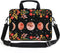 13" 13.3" Laptop Sleeve chromebook case Adjustable Shoulder Strap with Handle Accessory Pocket (Flowers Moon)...