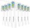Toothbrush Head Replacement for Waterpik, 8 Pack Flossing Brush Heads Compatible with Water-pik Sonic Fusion 2.0 / SF-01, SF-02, SF-03 & SF-04...