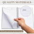6 Pack Small Left Handed Notebook 8"x5" Lefty Spiral Notebooks Lefty Wire Bound Mini Notebook 50 Sheets College Wide Ruled Paper Journal for Schoo...