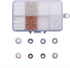 LiQunSweet 8 Color 12/0 Glass Seed Beads 2mm Mini Beads with Container Box for Jewelry Making Beading DIY Craft...