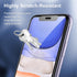 JETech Shatterproof Screen Protector for iPhone 11/iPhone XR 6.1-Inch, Full Coverage Military Grade Diamond Hard Tempered Glass Film with Easy Ins...