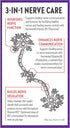 New Chapter Nerve Health Supplement for 3-in-1 Nerve Support from Head to Toe—Vitamin B1 Generates Energy for Nerves,Vitamin B6 Enhances Nerve Com...