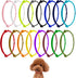 16pcs Puppy ID Collars, Soft Polyester Adjustable Whelping Collars Puppy Identification Collars Kitten Collars Newborn Puppies Supplies for Litter...
