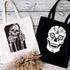 14 Pieces Skull Stencils Reusable, Scary Skeleton Stencils Fire Template Skull Flame Stencils Stencils for Painting on Wood, Wall, Canvas, Scrapbo...