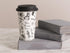 CreativeTops Victoria and Albert 'Alice in Wonderland' Ceramic Travel Mug – Black and White...