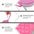 co2CREA Hard Case Replacement for Logitech MX Ergo/ERGO M575 Wireless Trackball Mouse (Pink Case)...