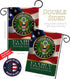 US Army Family Honor Garden Flag - Armed Forces Rangers United State American Military Veteran Retire Official - House Decoration Banner Small Yar...
