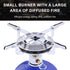 Portable Mini Camping Stove Folding Mini Oven Stove Outdoor Gas Stove Windproof Stove Picnic Cookware Outdoor Camping Hiking Cooking Suitable...