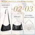 24 Pcs Purse Chain Strap D Ring Rivets Set Flat Purse Strap Extender Replacement Crossbody Chain Metal D Ring Stud Screw Post Head Buttons Handbag...