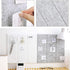 Large 11.8"x11.8" Felt Board Tiles for Wall with 30 Push Pins, Pack of 6 Pin Board Notice Boards for Home Office Kitchen, Bulletin Board Wall Tile...