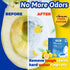 Toilet Cleaner Sheets,160 Cleans, Lemon,Powerful Cleaning?Eco Friendly, Toilet Bowl Cleaner Strips Perfect for Travel,Apartments, Dorms,Vanlife...