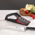 Cangshan SHARK Series 1026818 4-Stage Knife Sharpener, Red...
