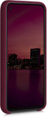 kwmobile Case Compatible with Google Pixel 4a Case - TPU Silicone Phone Cover with Soft Finish - Rhubarb Red...
