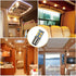 GRV Ba15d 1142 1076 13-5050SMD Warm White LED Bulb AC/DC12V-24V RV Light Bulbs Interior,Replacement for 12Volt Turn Single Light Bulb,Travel Trail...