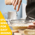 Anaeat 6 Pack Small Wire Whisks, Portable Stainless Steel Kitchen Tiny Whisk & Egg Beater with Thick Wire - Sturdy Mini Mixing Balloon for Cooking...