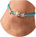 Yokawe Boho Anklets Bracelets Blue Turtle Starfish Anklet String Bracelet Summer Beach Waterproof Barefoot Sandals Foot Jewelry for Women...