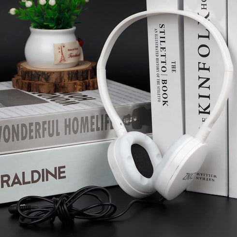 Kids Bulk Headphones for Classroom School 5 Pack,Durable Wired Classroom Headphones for Kids Student Children Teens Boys Girls,HD Sound 3.5mm Jack...