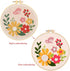 Pllieay Punch Needle Embroidery Starter Kits for Kids and Adults Beginners, Include Instructions, Punch Needle Fabric with Floral Pattern, Yarns, ...