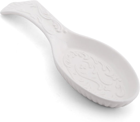 Mikasa Italian Countryside Spoon Rest, 10-Inch, White...