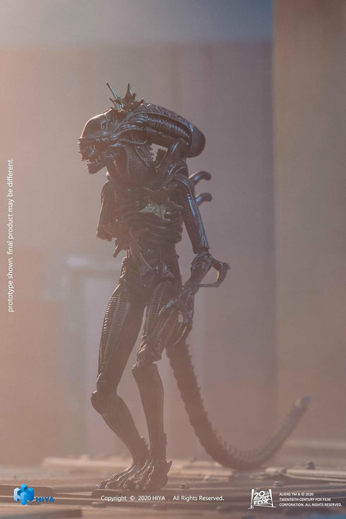 Hiya Toys Exquisite Mini Series 1/18 Scale 5 Inch Aliens Battle Damage Alien Warrior Action Figure...