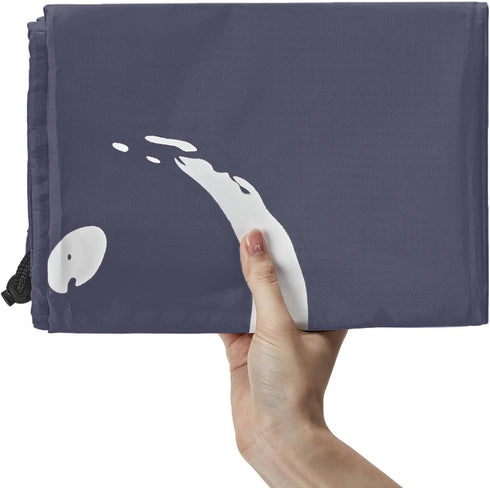 HOMEST XL Wash Me Travel Laundry Bag, Dirty Clothes Organizer, Large Enough to Hold 4 Loads of Garments, Easy Fit a Hamper or Clothing Basket, Gre...