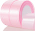 ATRBB 1 1/2 Inch Pink Satin Ribbon, 50 Yards Solid Fabric Ribbon for Gift Wrapping, Bouquets, Wedding and Home Decor, 25 Yards/roll x 2 Rolls...
