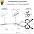Grooming Pet Shear, 6.5 Inch Downword Curved Scissors, Curved Shears for Cat Shears and Small Dog Shears Or Any Breed Trimming Cuts, Design for Pr...