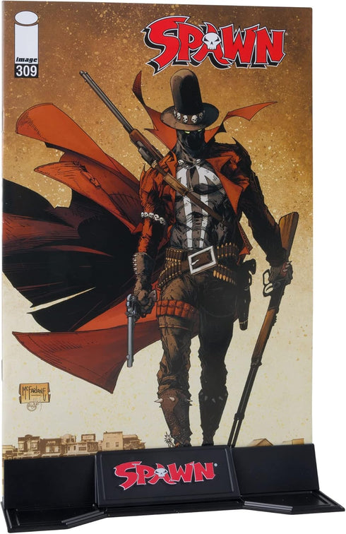 McFarlane Toys - Spawn Page Punchers 2pk Gunslinger and Auger 3in Action Figures with Comic...