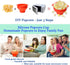 Mini Microwave Popcorn Popper, BPA Free Silicone Popcorn Popper Microwave Collapsible, Microwave Popcorn Maker, Microwave Popcorn Bowl, Dishwasher...